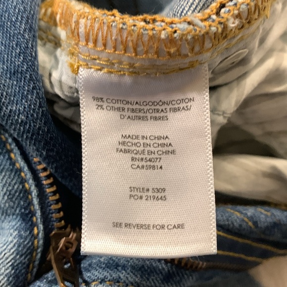 Cabi High Straight denim #5309 size 4 - Picture 9 of 9